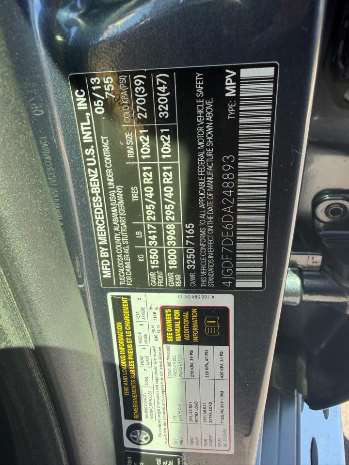 Mercedes-Benz GL-Class GL550 4MATIC 2013