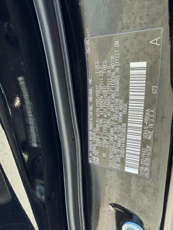 Toyota Tundra SR5 Double Cab 4WD 2006