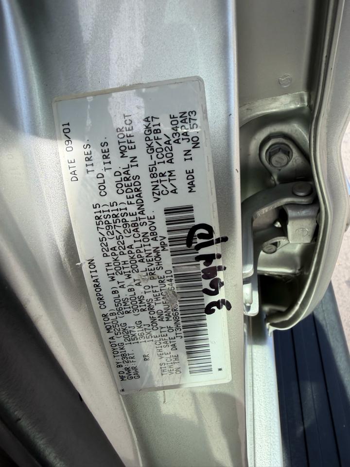 Toyota 4Runner SR5 4WD 2002
