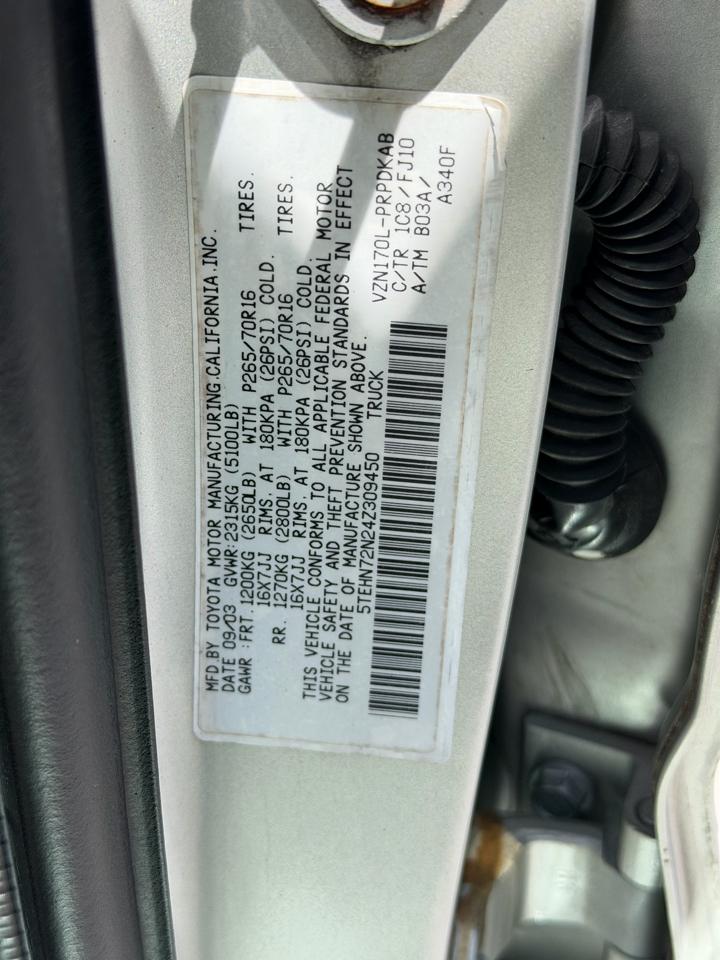 Toyota Tacoma Double Cab V6 4WD 2004