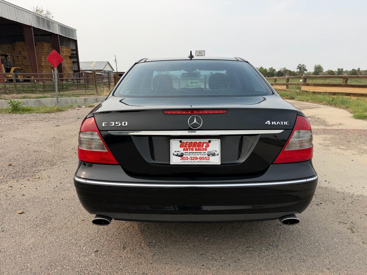 Mercedes-Benz E-Class E350 4MATIC Sedan 2009