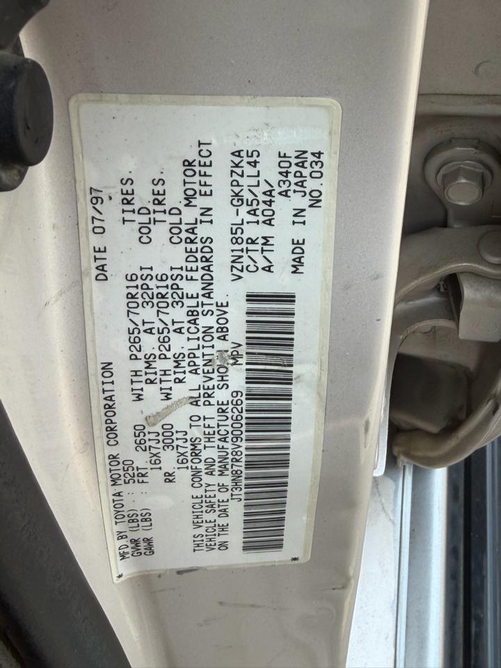Toyota 4Runner Limited 4WD 1997