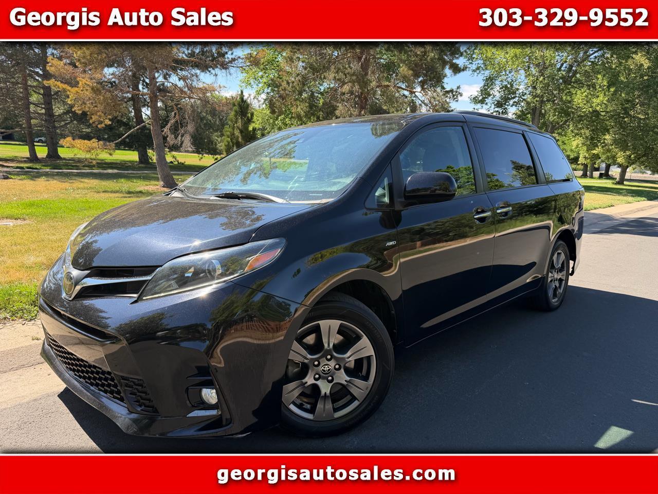 2020 Toyota Sienna SE 7-Passenger AWD