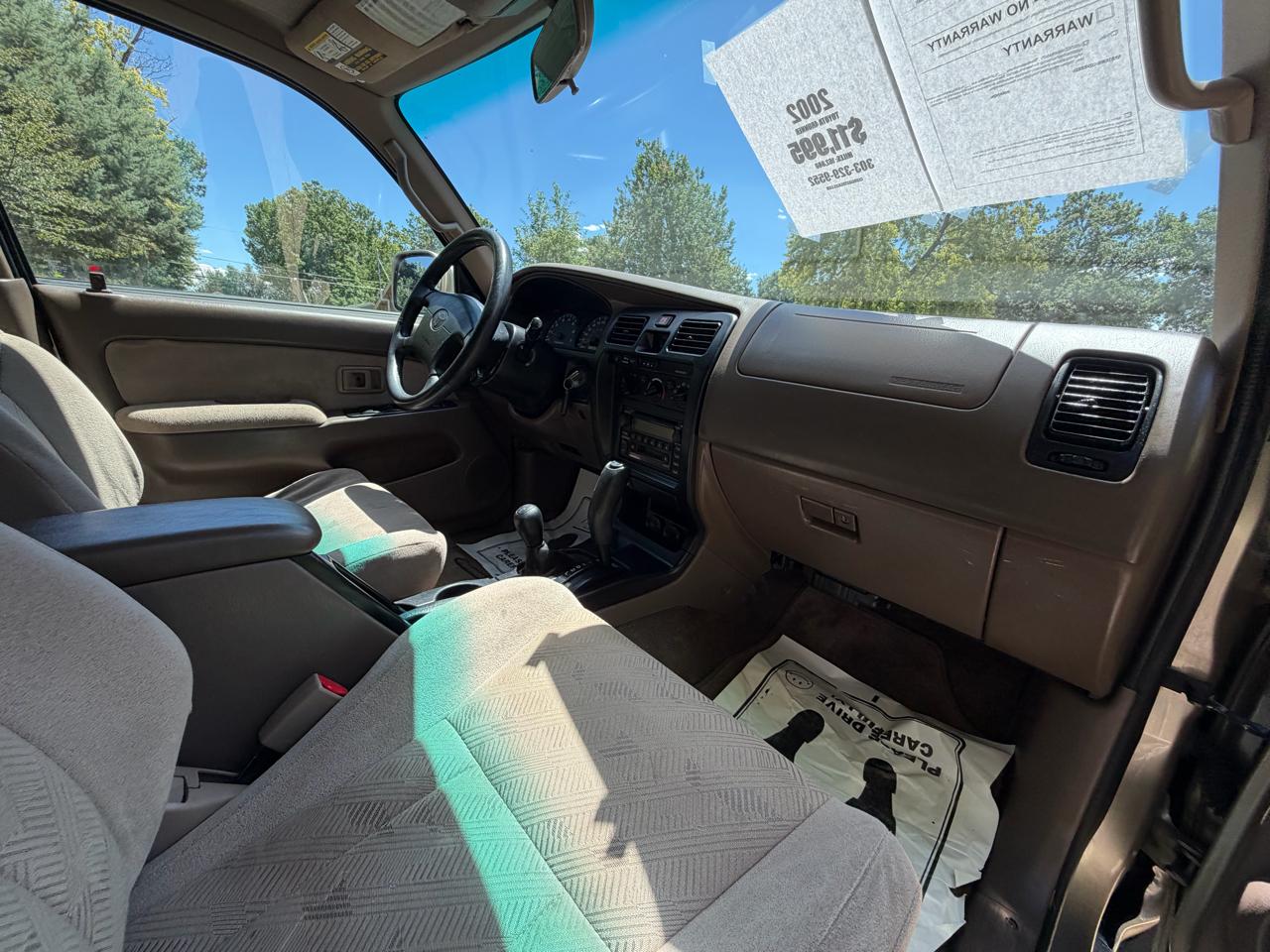 Toyota 4Runner SR5 4WD 2002