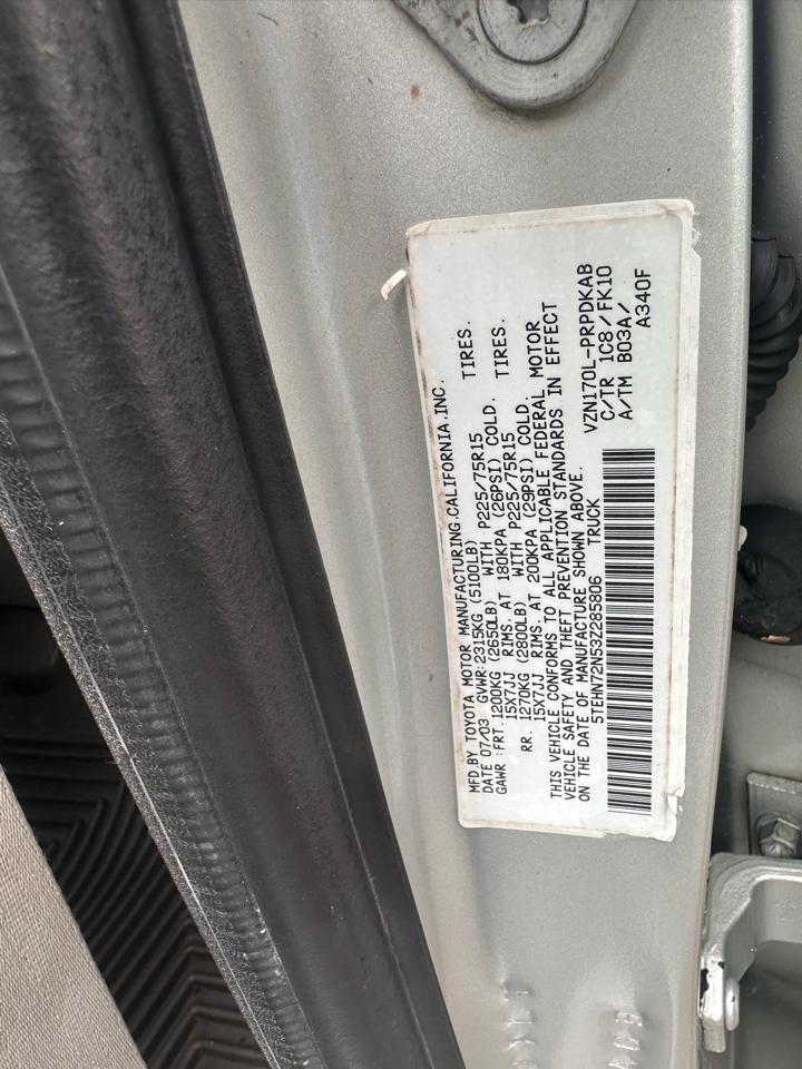 Toyota Tacoma Double Cab V6 4WD 2003