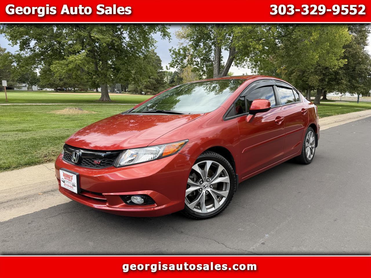 Honda Civic Si Sedan 6-Speed MT 2012