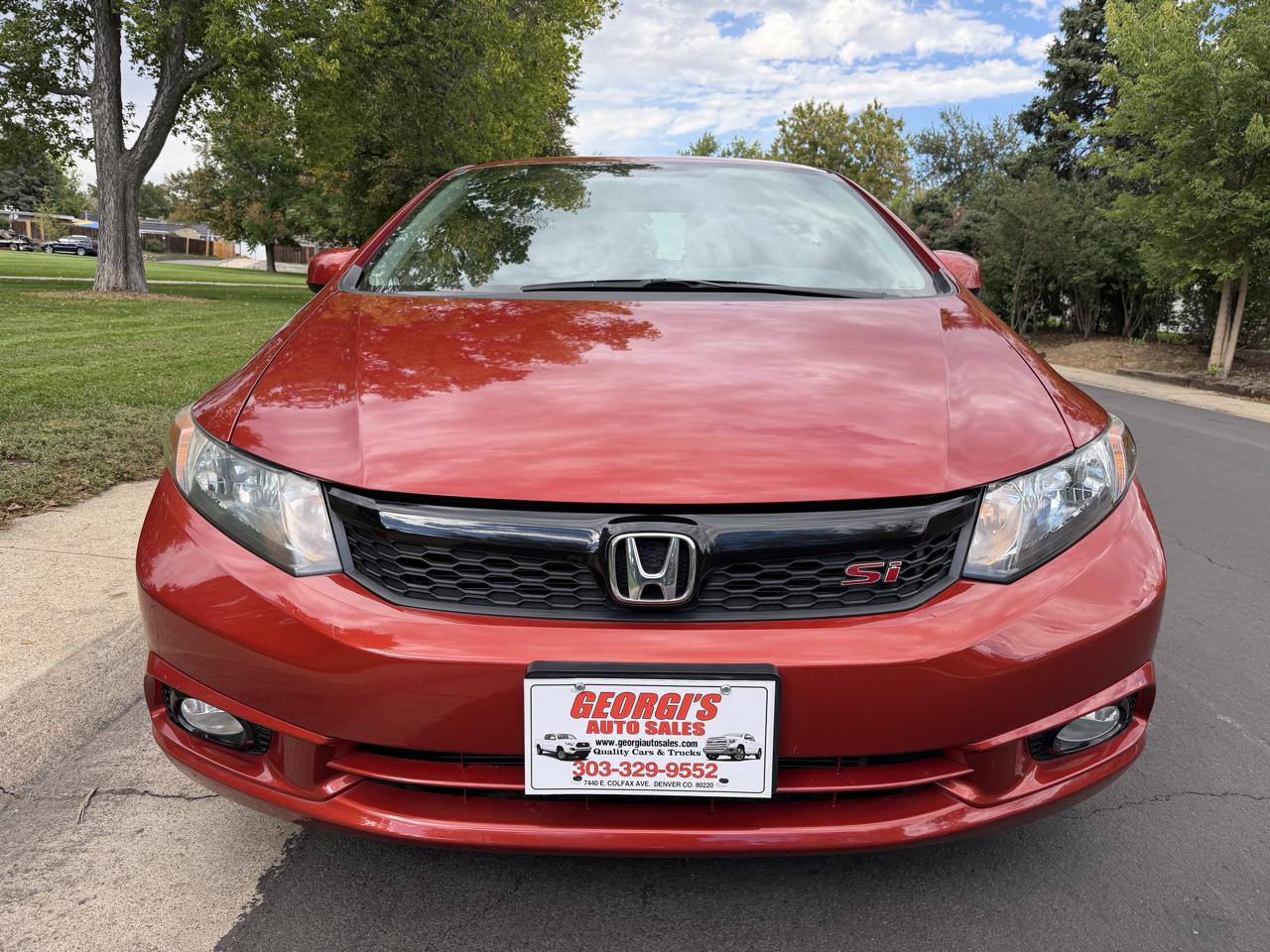 Honda Civic Si Sedan 6-Speed MT 2012