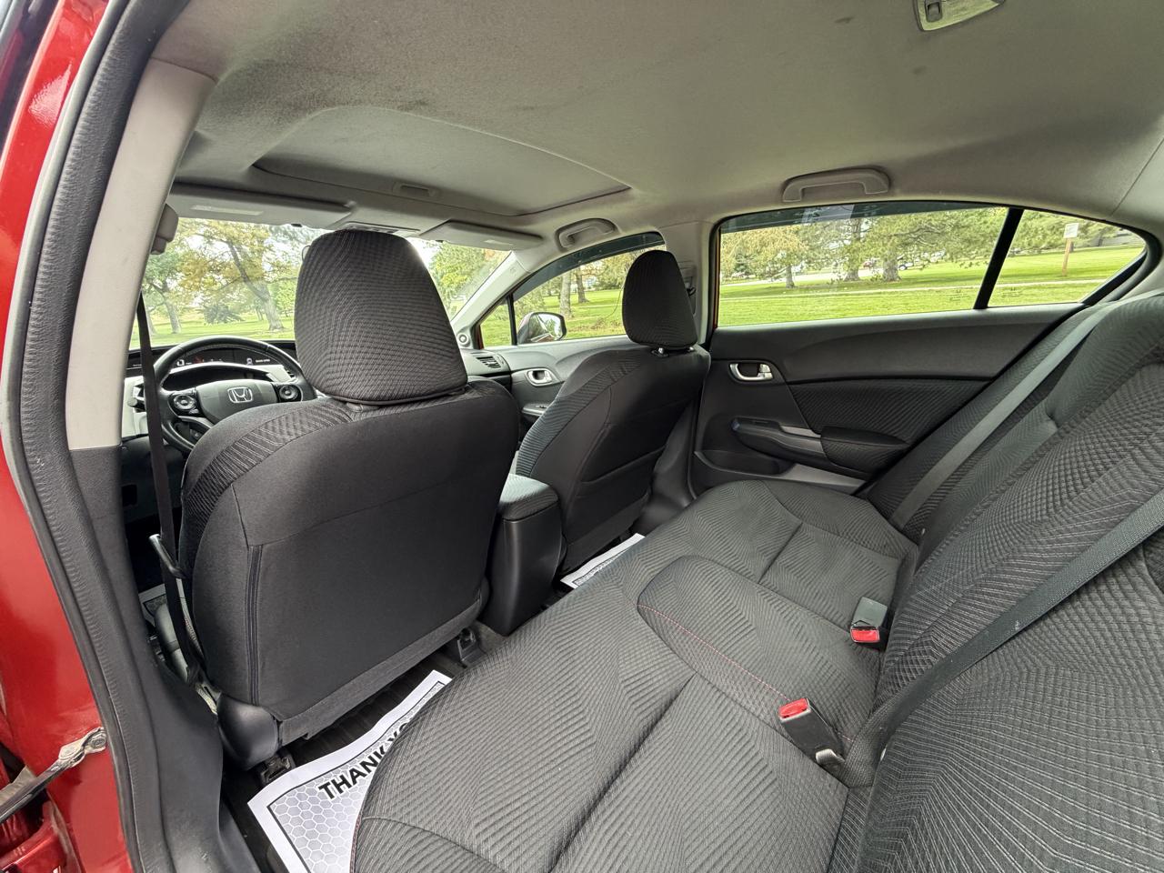 Honda Civic Si Sedan 6-Speed MT 2012