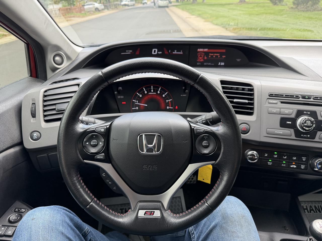 Honda Civic Si Sedan 6-Speed MT 2012