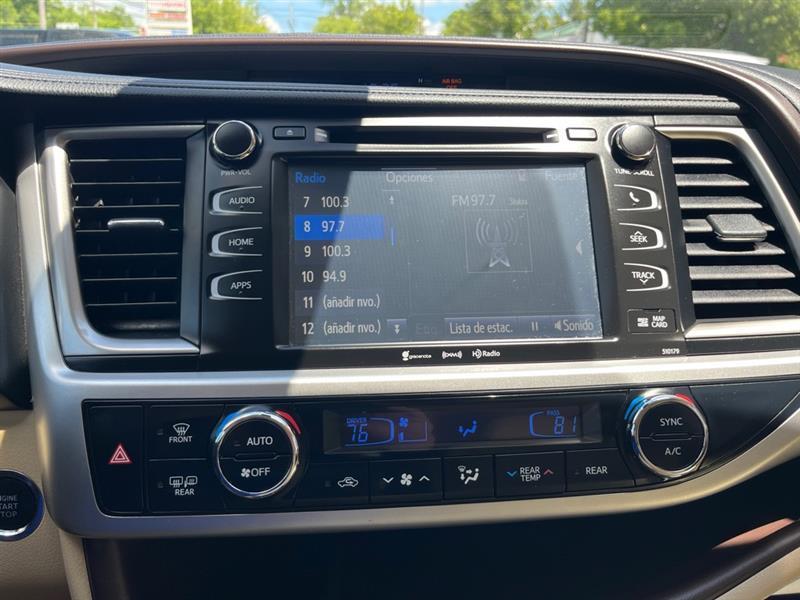 Toyota Highlander  2017
