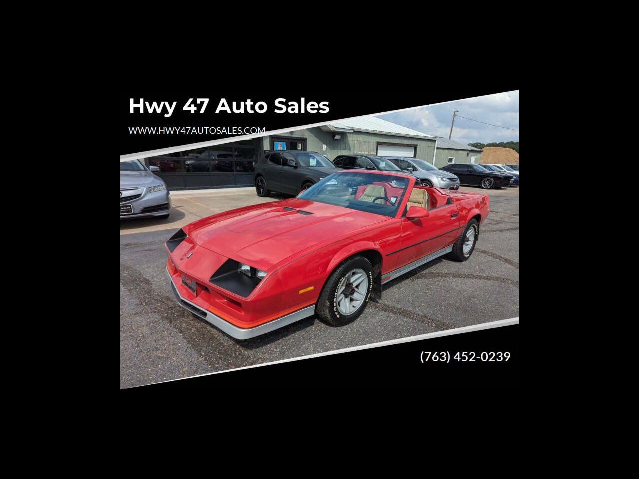 1983 Chevrolet Camaro Base