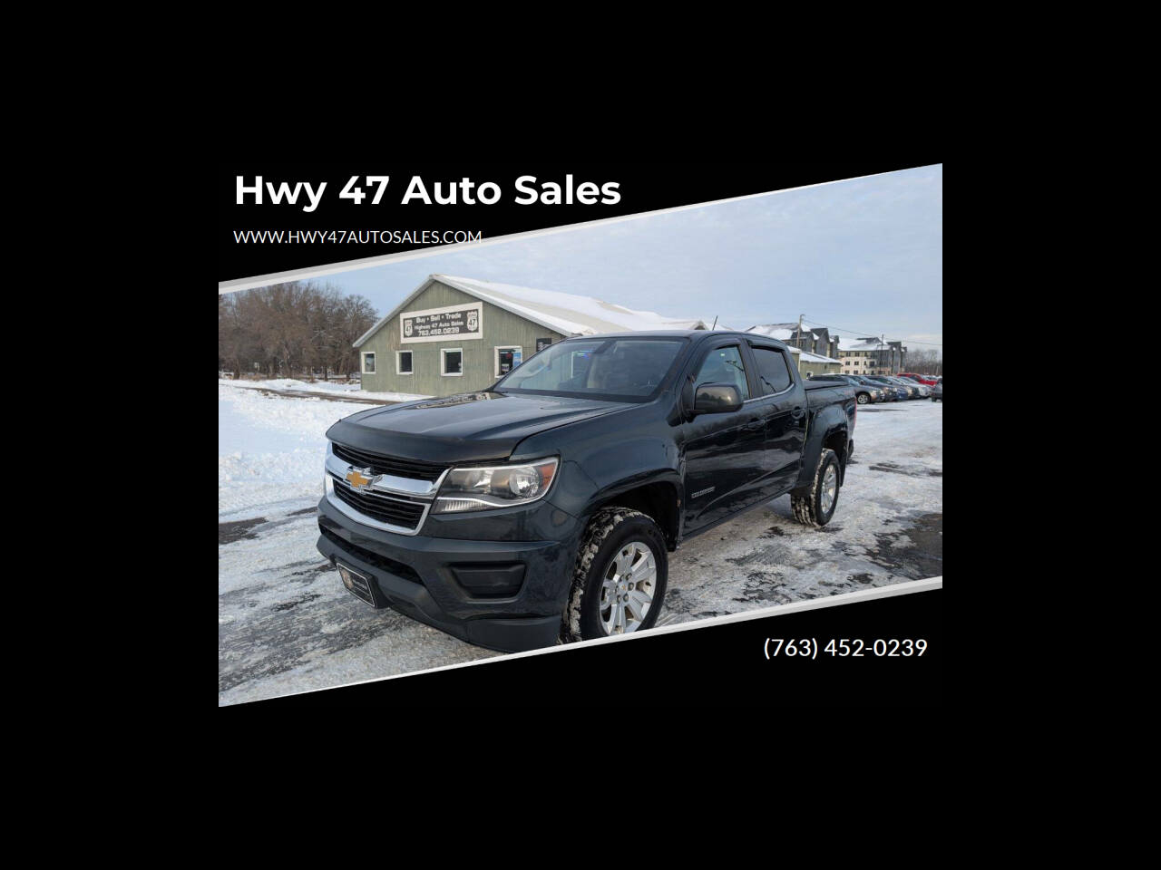 2017 Chevrolet Colorado LT Crew Cab 4WD Long Box