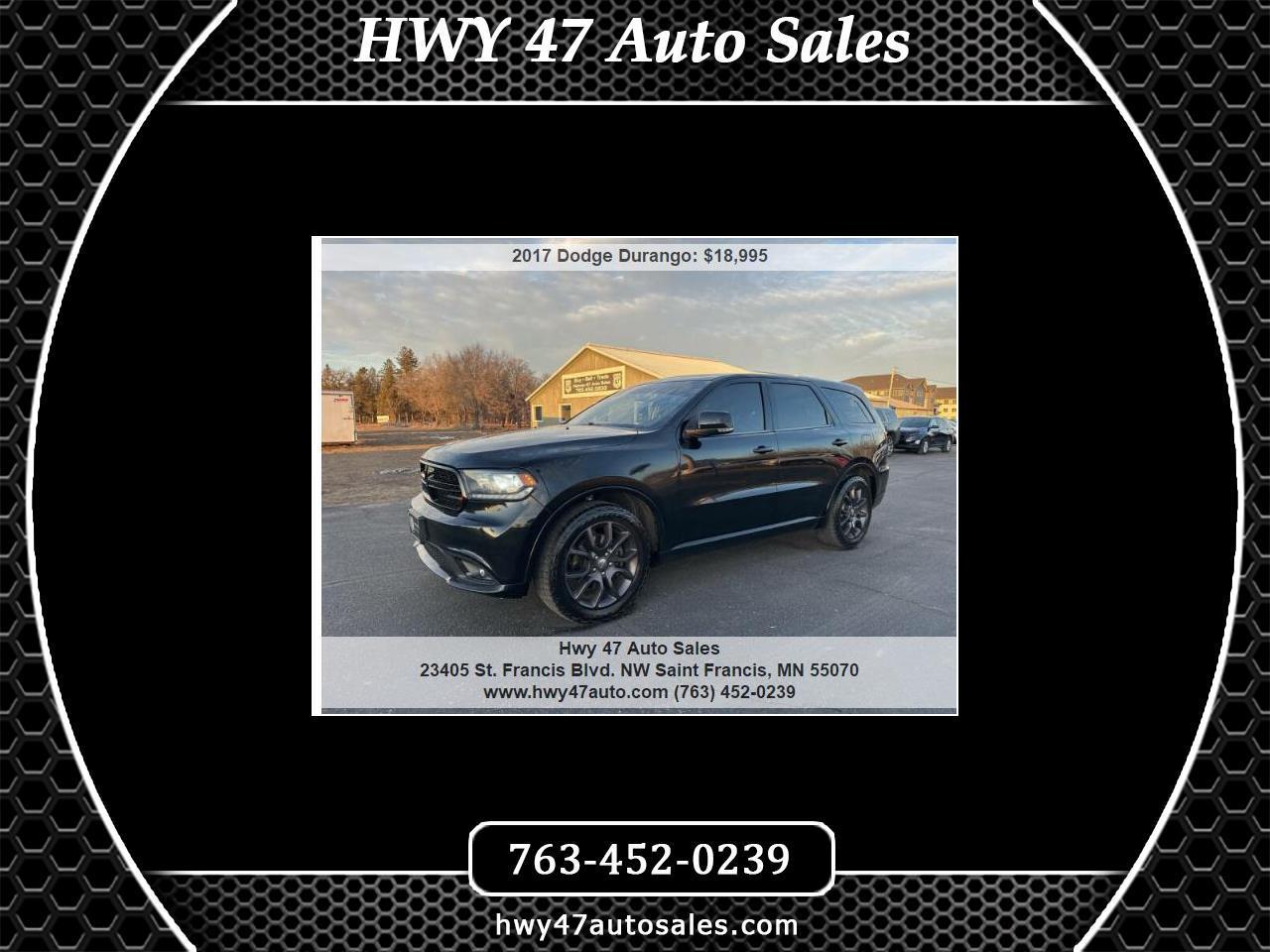 2017 Dodge Durango R/T AWD