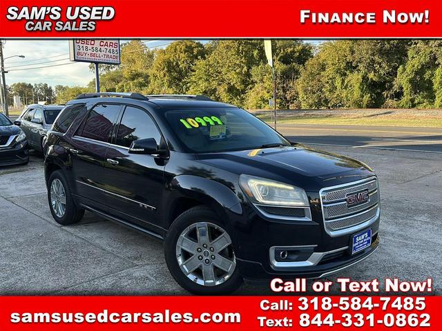 Black 2015 GMC Acadia SUV / Crossover Front-Wheel Drive Automatic