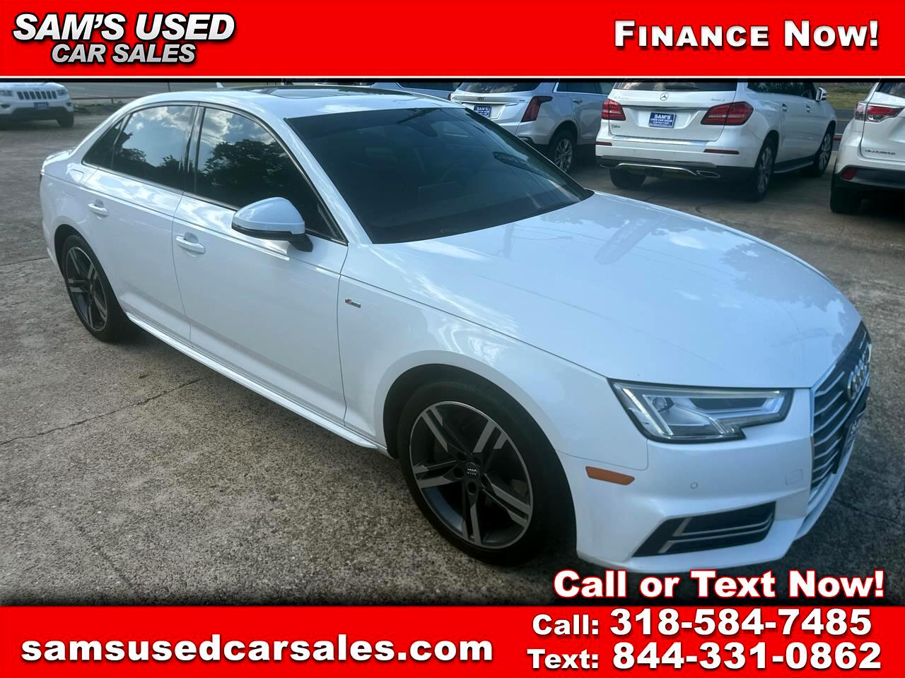 2017 Audi A4 2.0T Premium Plus quattro Sedan