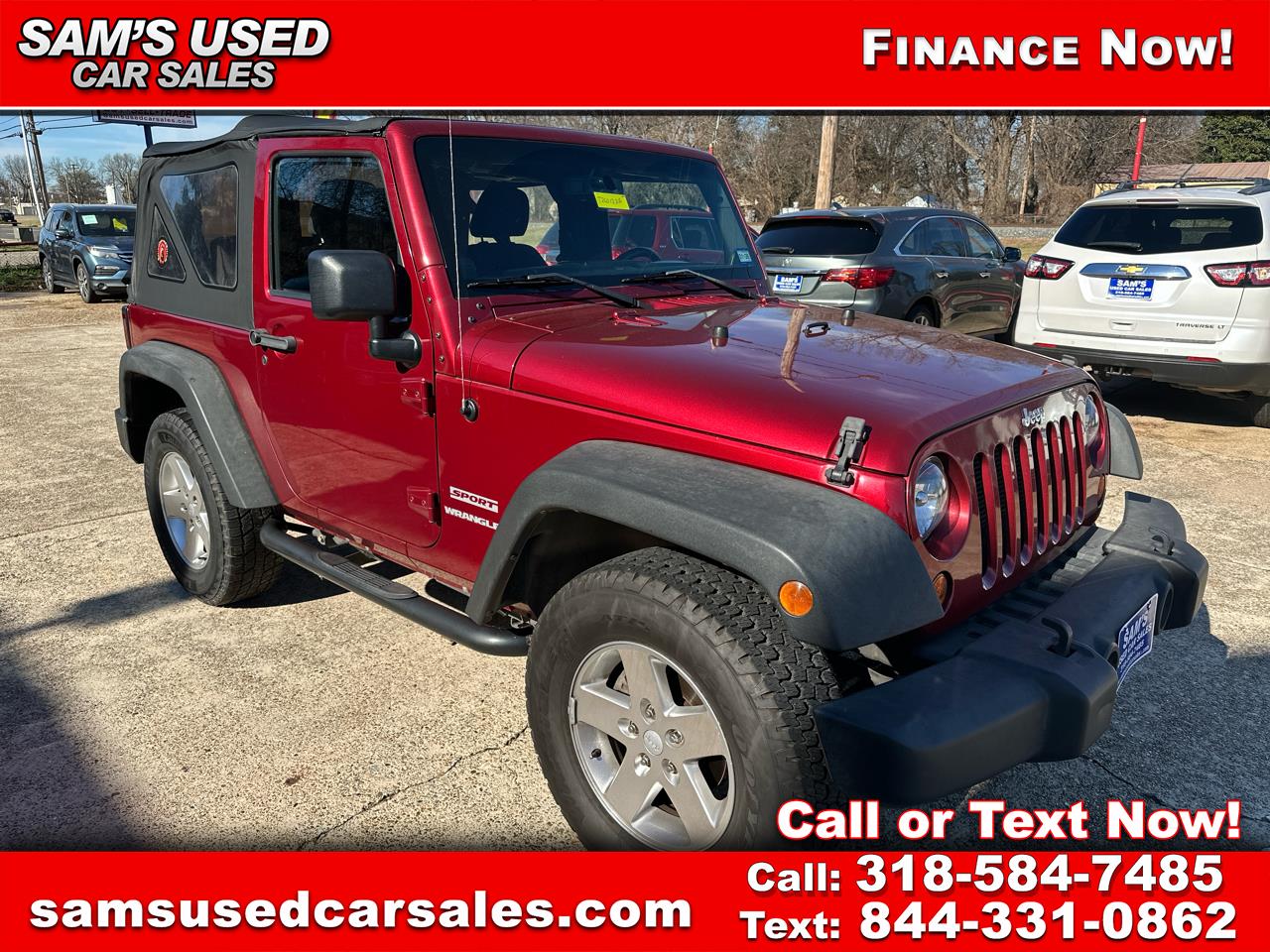 2013 Jeep Wrangler Sport 4WD
