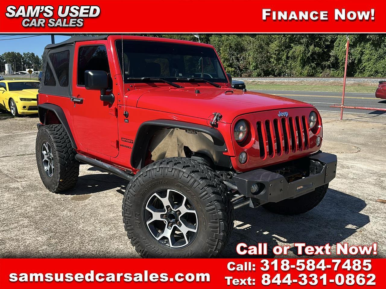 2016 Jeep Wrangler Sport 4WD