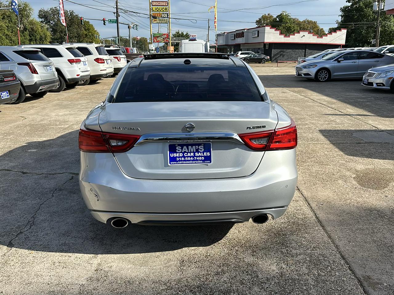 Nissan Maxima Platinum 4D Sedan 2017