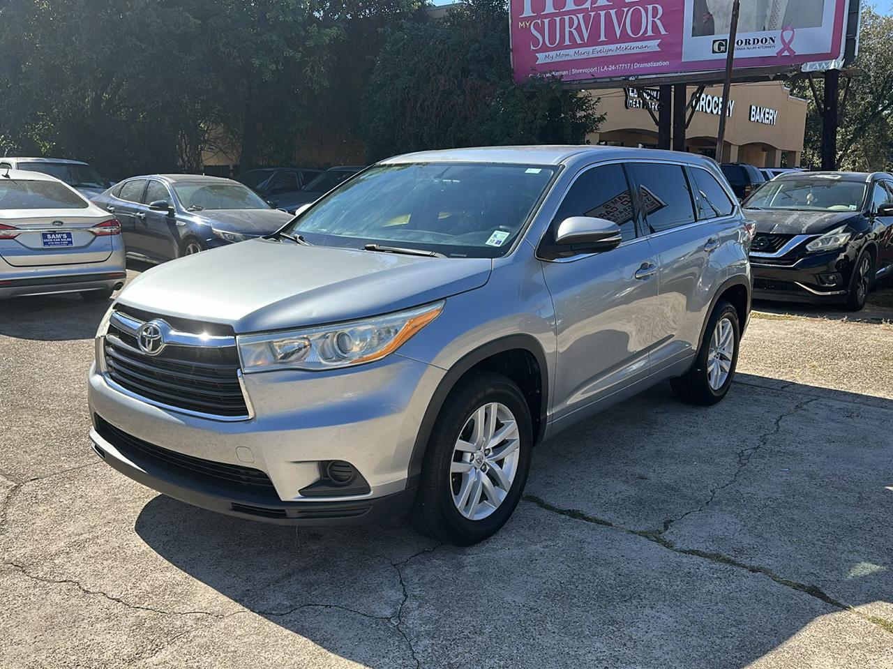 Toyota Highlander LE FWD I4 2014