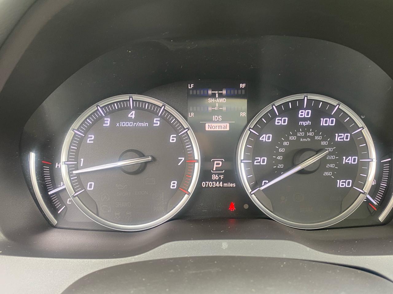 Acura MDX SH-AWD 9-Spd AT 2016