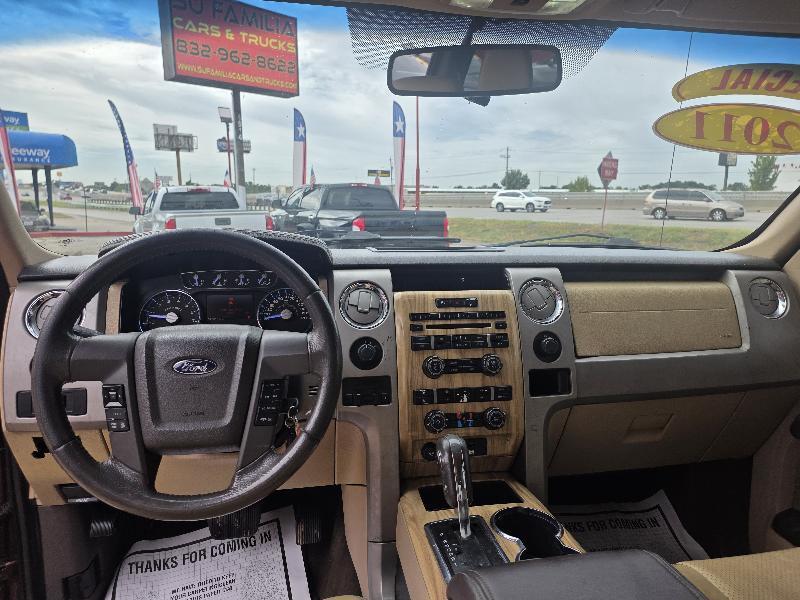 Ford F-150 Lariat SuperCrew 5.5-ft. Bed 4WD 2011