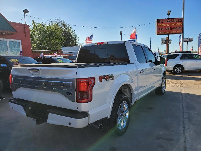 Ford F-150 Platinum SuperCrew 6.5-ft. Bed 4WD 2016