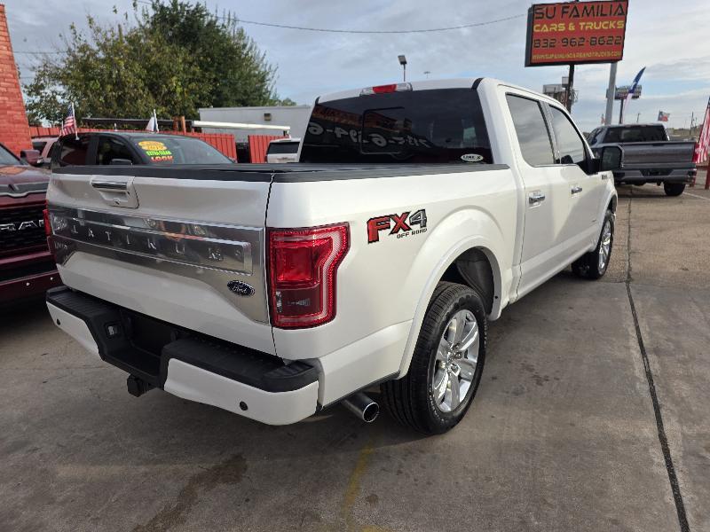 Ford F-150 Platinum SuperCrew 6.5-ft. Bed 4WD 2016