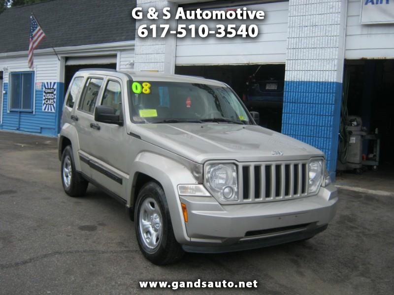 Used 2008 Jeep Liberty Sport 4WD for Sale in Roslindale MA 02131 G & S Auto