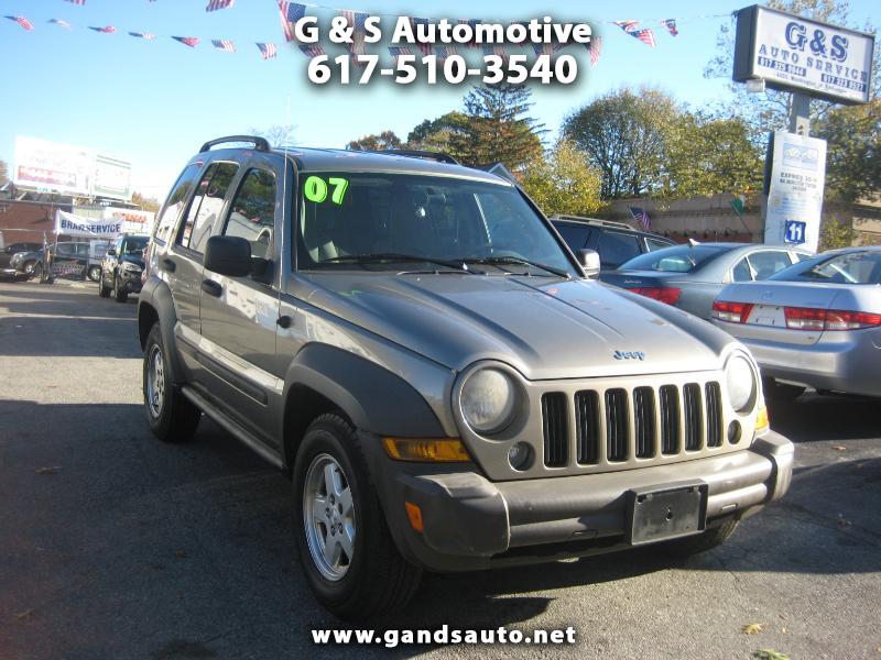 2007 Jeep Liberty Sport 4WD 4D SUV 3.7 6cyl. Gasoline