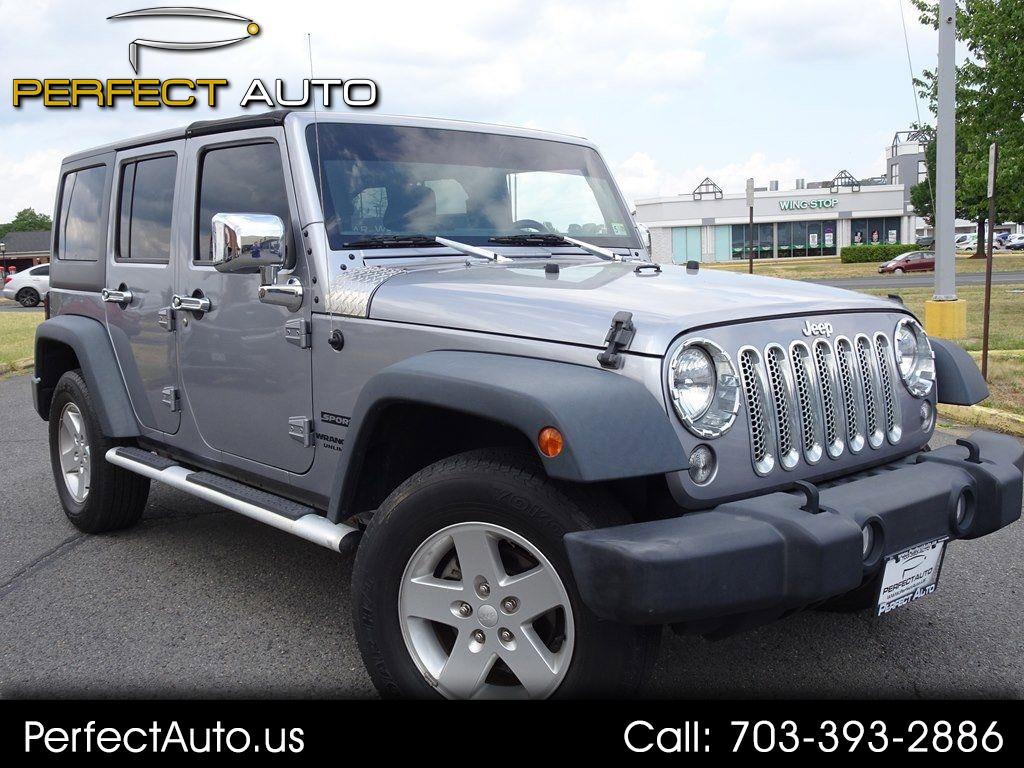 Jeep Wrangler Unlimited Sport 4WD 2017