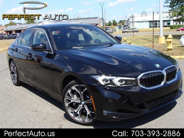 Black 2025 BMW 3 Series Sedan Rear-Wheel Drive Automatic