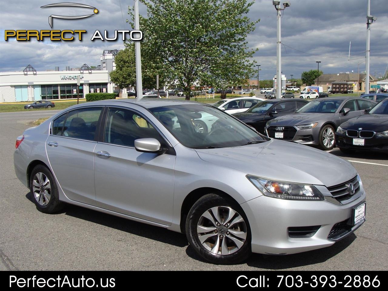 2013 Honda Accord Sdn 4dr I4 CVT LX