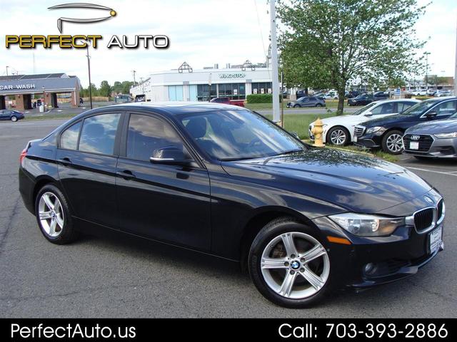 Black 2015 BMW 3 Series Sedan All-Wheel Drive Automatic