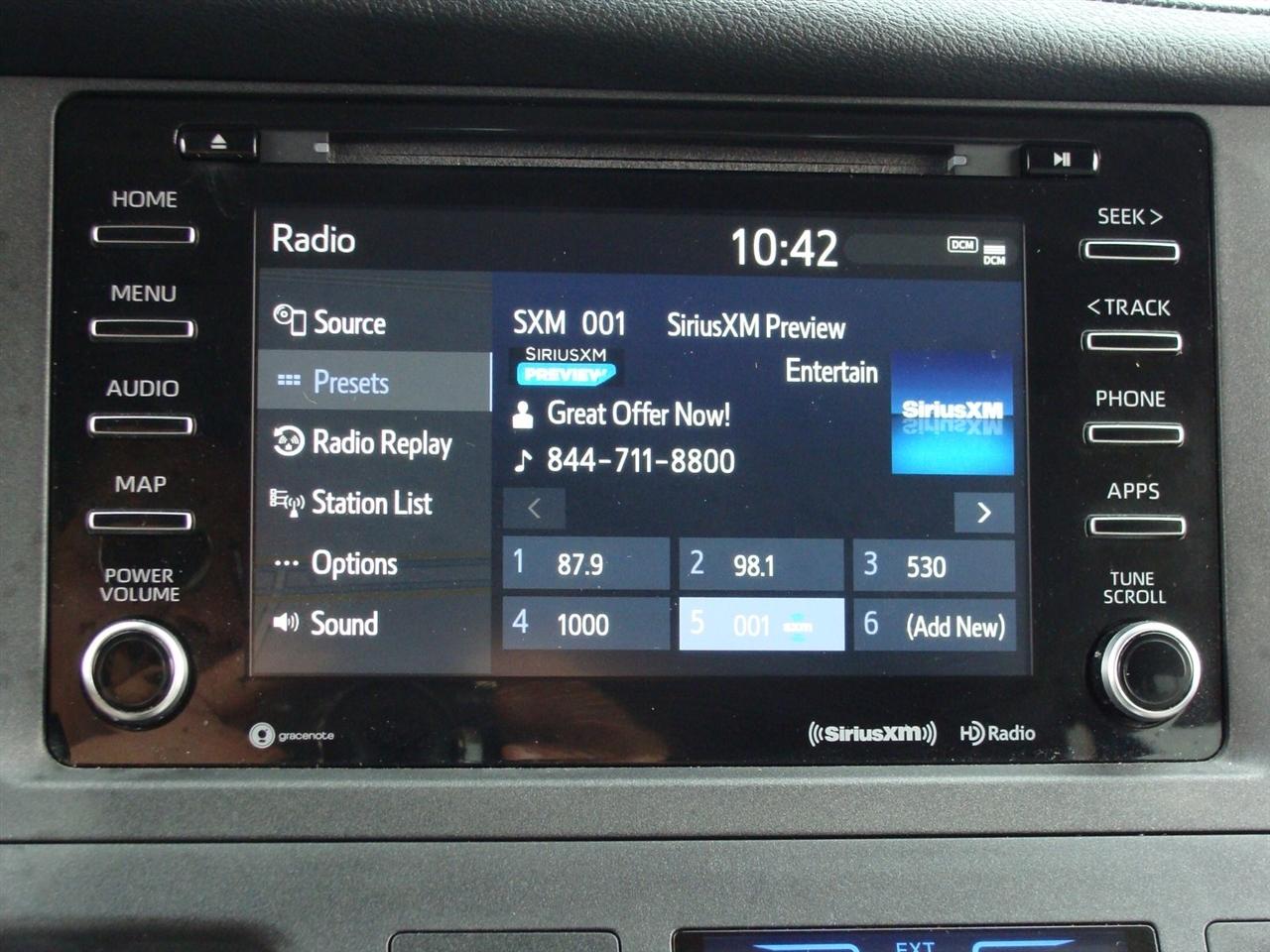 Toyota Sienna XLE Auto Access Seat FWD 7-Passenger (Natl) 2019