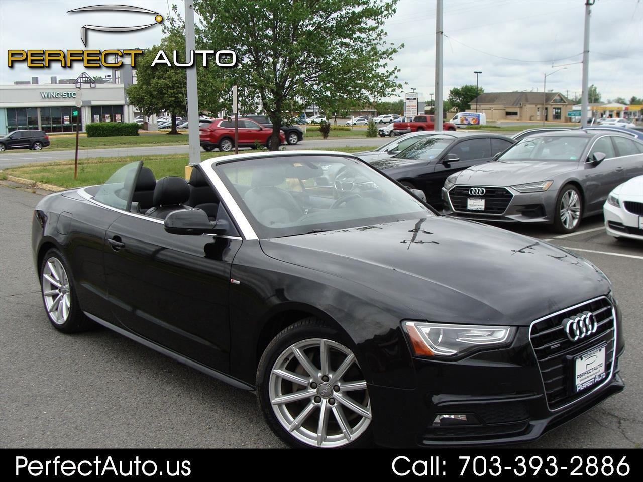 2016 Audi A5 2dr Cabriolet Auto Premium Plus