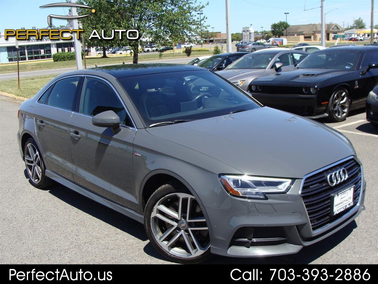 2019 Audi A3 Sedan Premium Plus 45 TFSI quattro