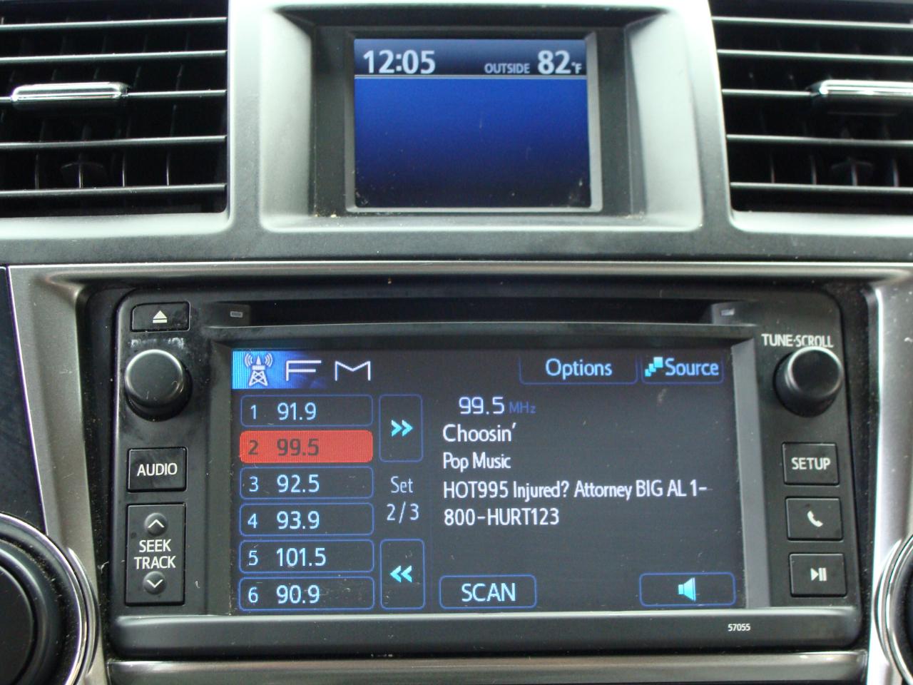Toyota Highlander 4WD 4dr V6 (Natl) 2013