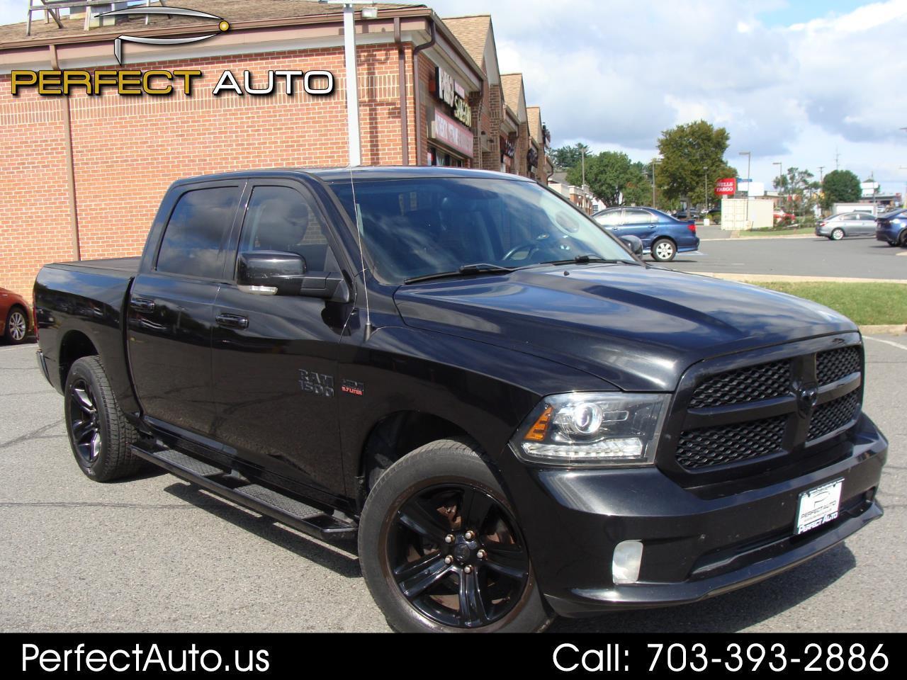 RAM 1500 Night 4x4 Crew Cab 5'7" Box *Ltd Avail* 2018