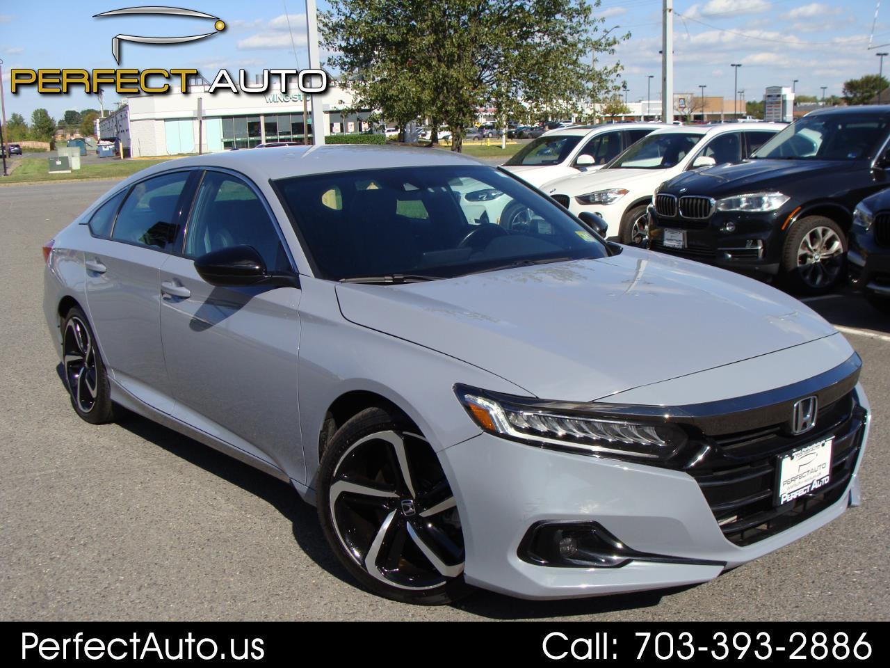 Honda Accord Sedan Sport 1.5T CVT 2021