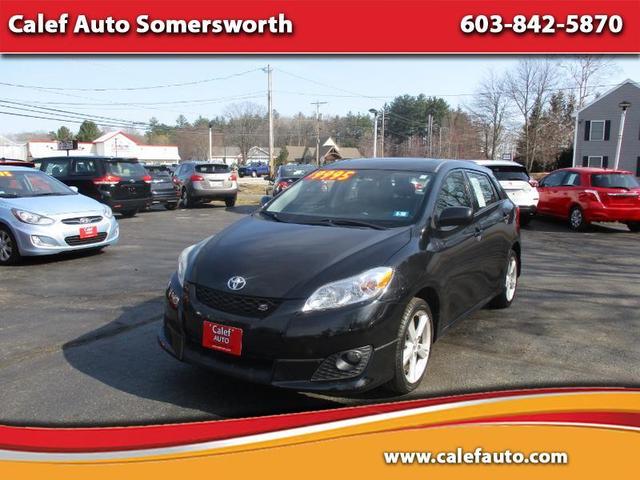 Black 2009 Toyota Matrix S AWD Hatchback All-Wheel Drive Automatic