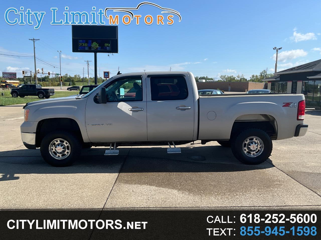 GMC Sierra 2500HD Work Truck Crew Cab Long Box 4WD 2007