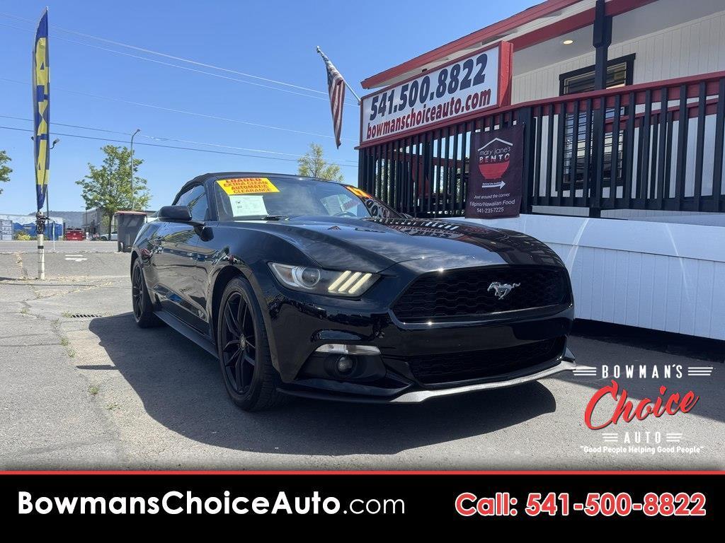2017 Ford Mustang 2dr Conv EcoBoost Premium
