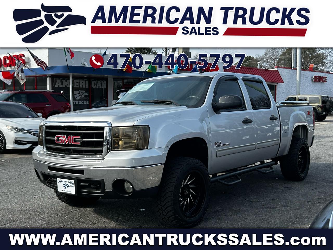 GMC Sierra 1500 SLE Crew Cab 4WD 2010