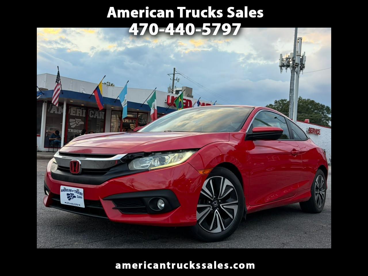 Honda Civic EX-T Coupe CVT 2018