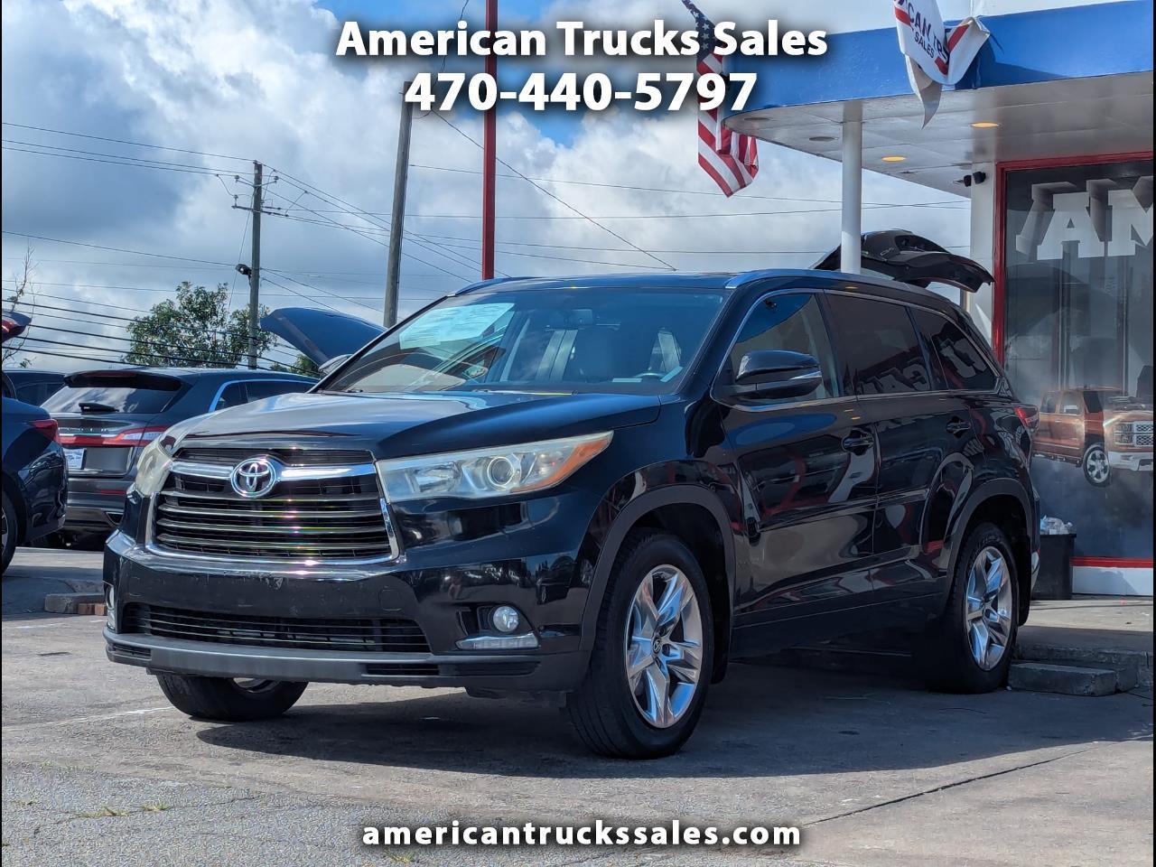 Toyota Highlander Limited AWD V6 2016