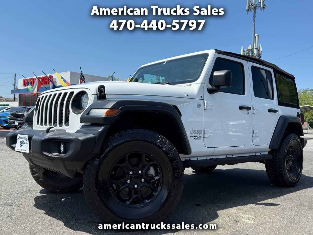 Jeep Wrangler Unlimited Sport 2018