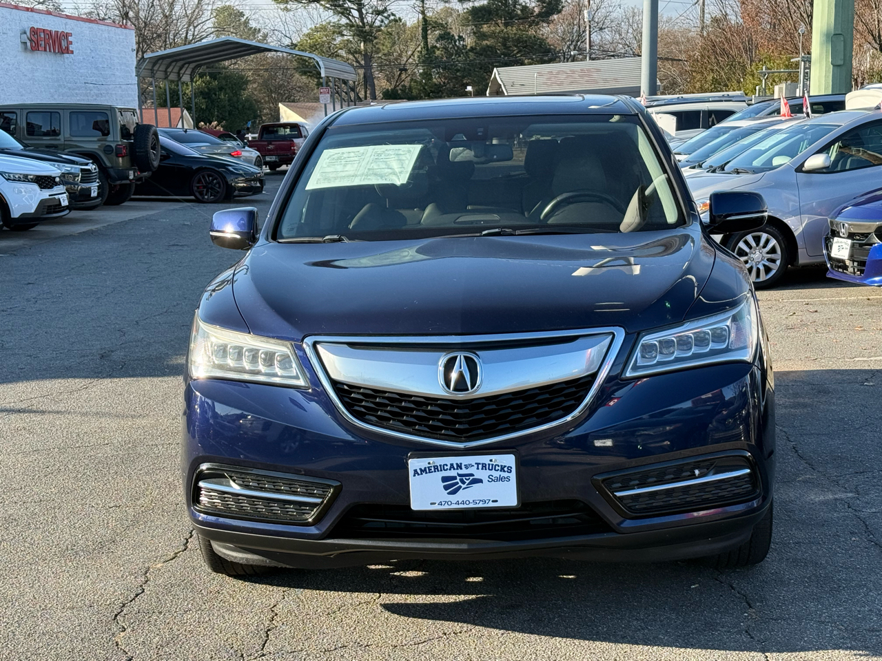 Acura MDX SH-AWD 6-Spd AT w/Tech Package 2014