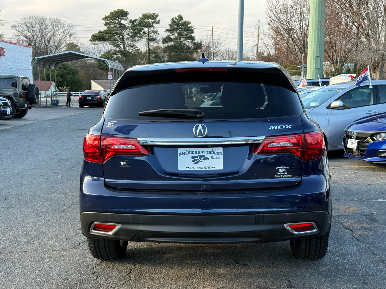 Acura MDX SH-AWD 6-Spd AT w/Tech Package 2014