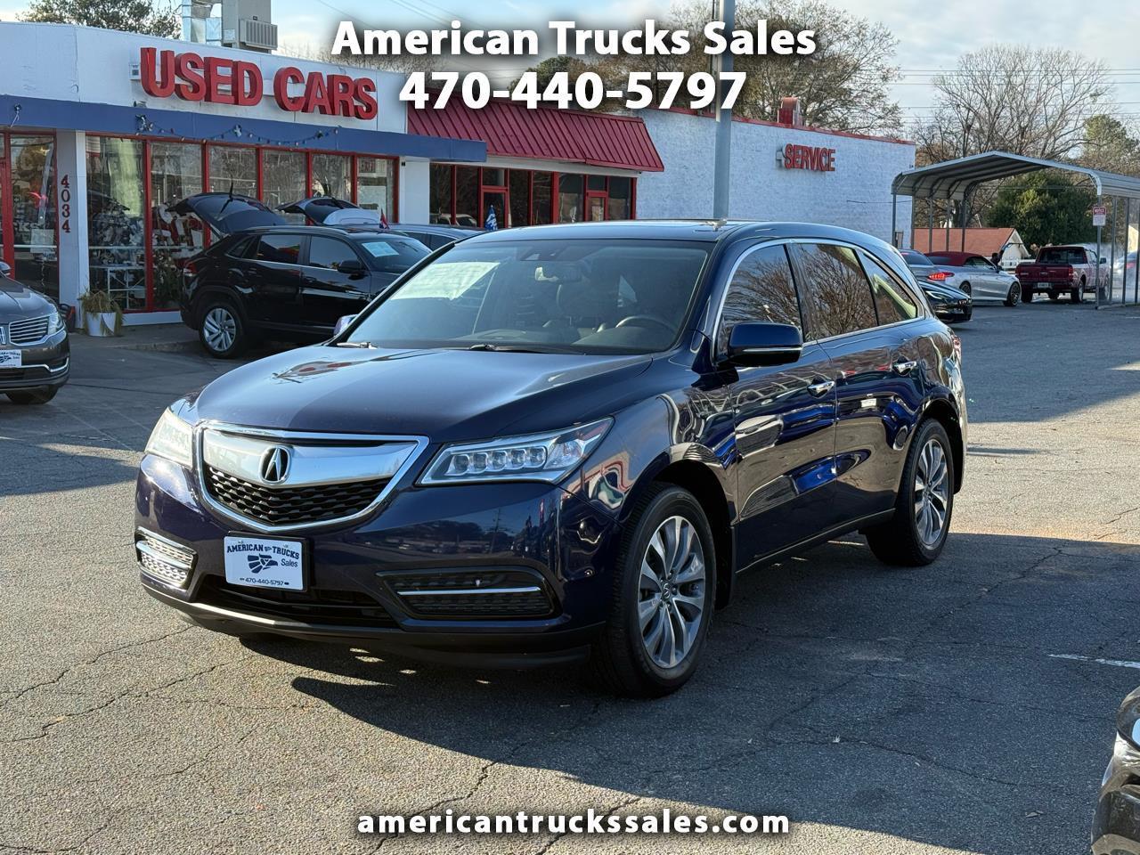 2014 Acura MDX SH-AWD 6-Spd AT w/Tech Package