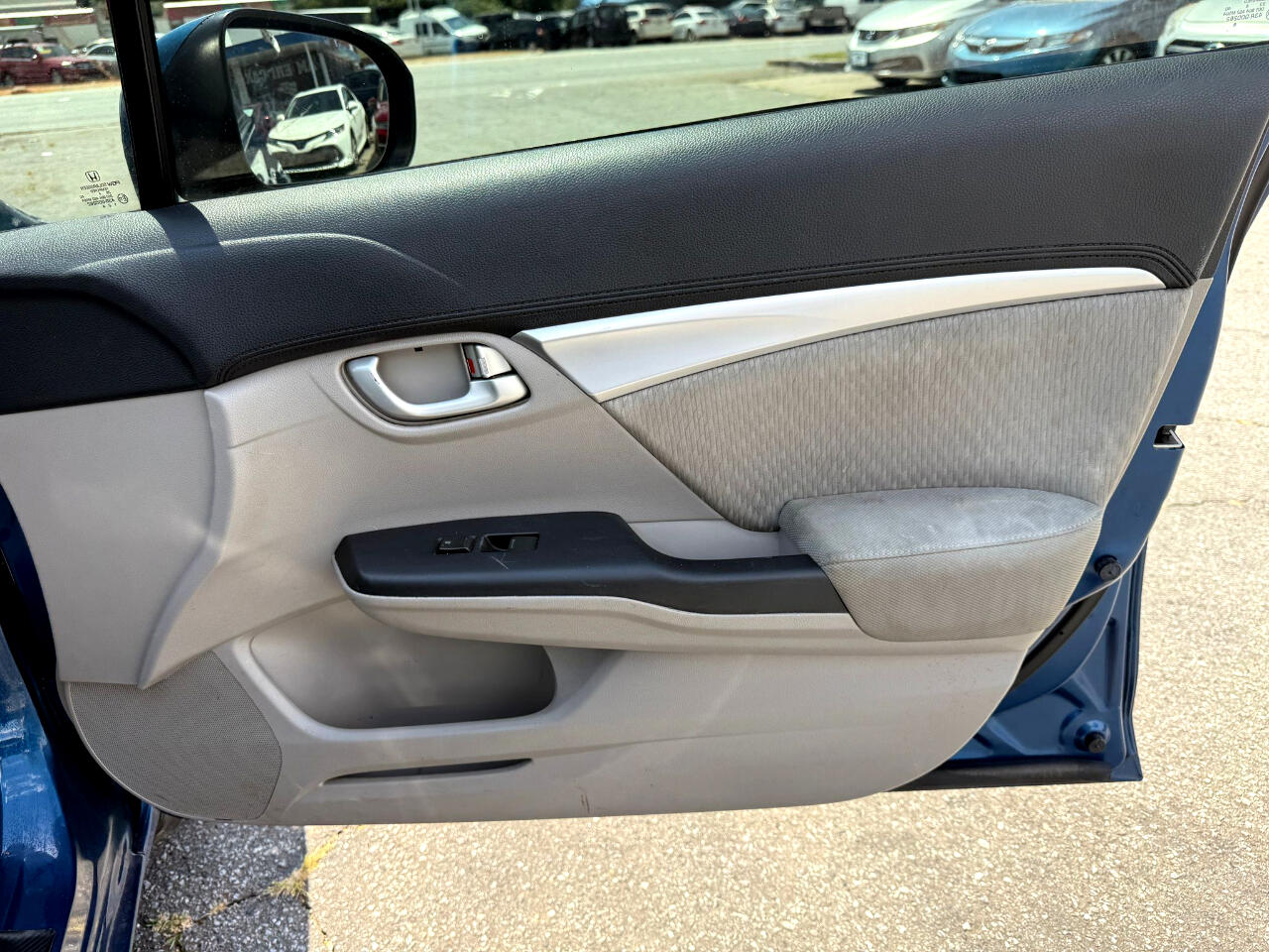 Honda Civic EX Sedan CVT 2014 Honda Civic EX Sedan CVT 2014